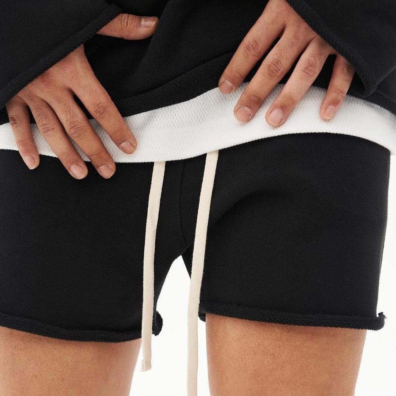 Comfortable men's performance shorts with moisture-wicking for gym and training.
