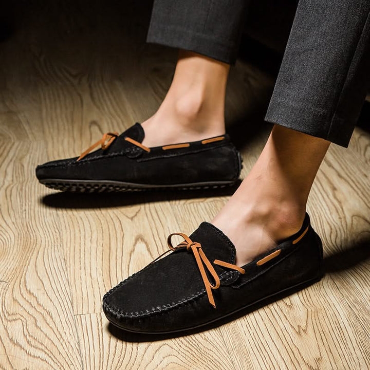 Classic men's slip-on loafers, perfect casual shoes for everyday comfort.