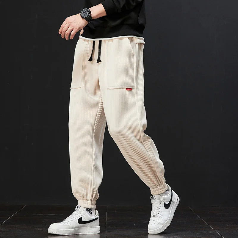 Casual men's everyday jogger pants with a comfortable, relaxed fit. Perfect for lounging or daily relaxed style.