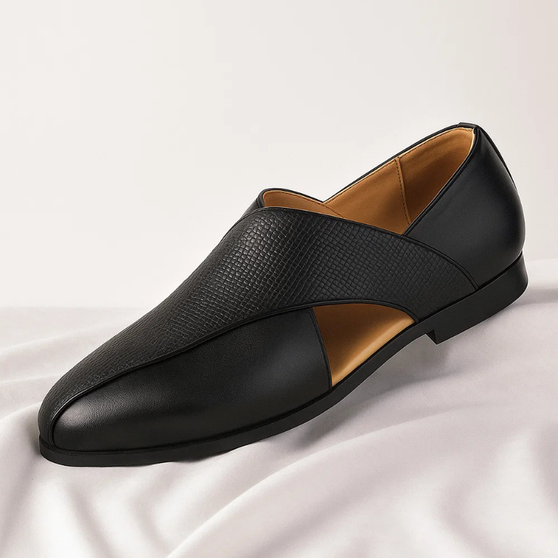 Premium men's slip-on loafers, sleek finish, durable. Classic comfortable casual & dress footwear.