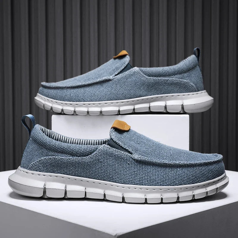 Men's comfortable slip-on shoes for easy everyday wear. Lightweight casual footwear, perfect for walking.