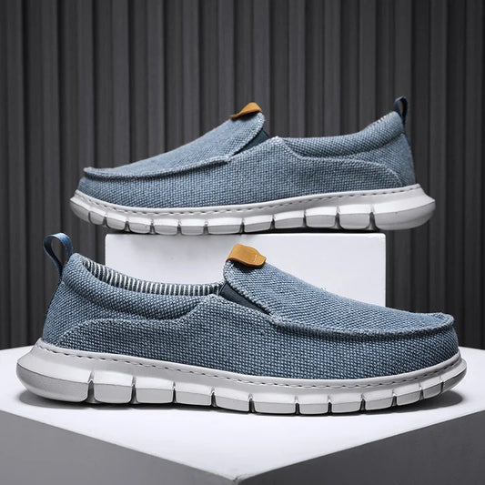 Men's comfortable slip-on shoes for easy everyday wear. Lightweight casual footwear, perfect for walking.