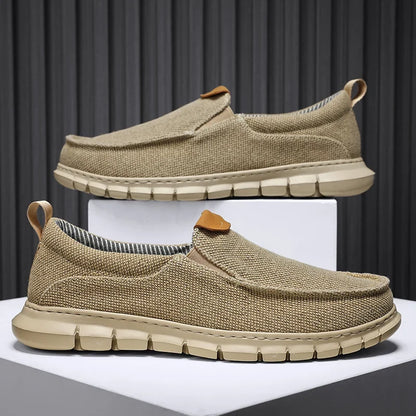 Versatile men's slip-on shoes. Comfortable, lightweight casual footwear ideal for everyday fashion & walking.