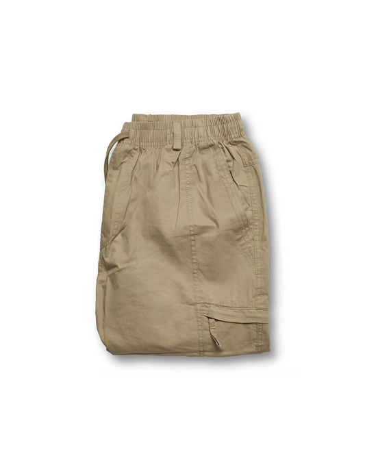 Men's comfortable stretch cargo pants, ideal for casual wear & everyday activities.