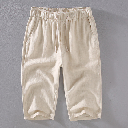 Men's comfortable summer drawstring shorts, perfect for casual everyday wear and warm weather.