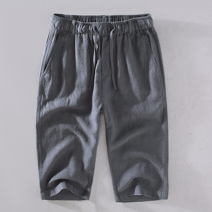 Stylish men's fashion drawstring shorts, perfect for summer, beach, and casual everyday wear.