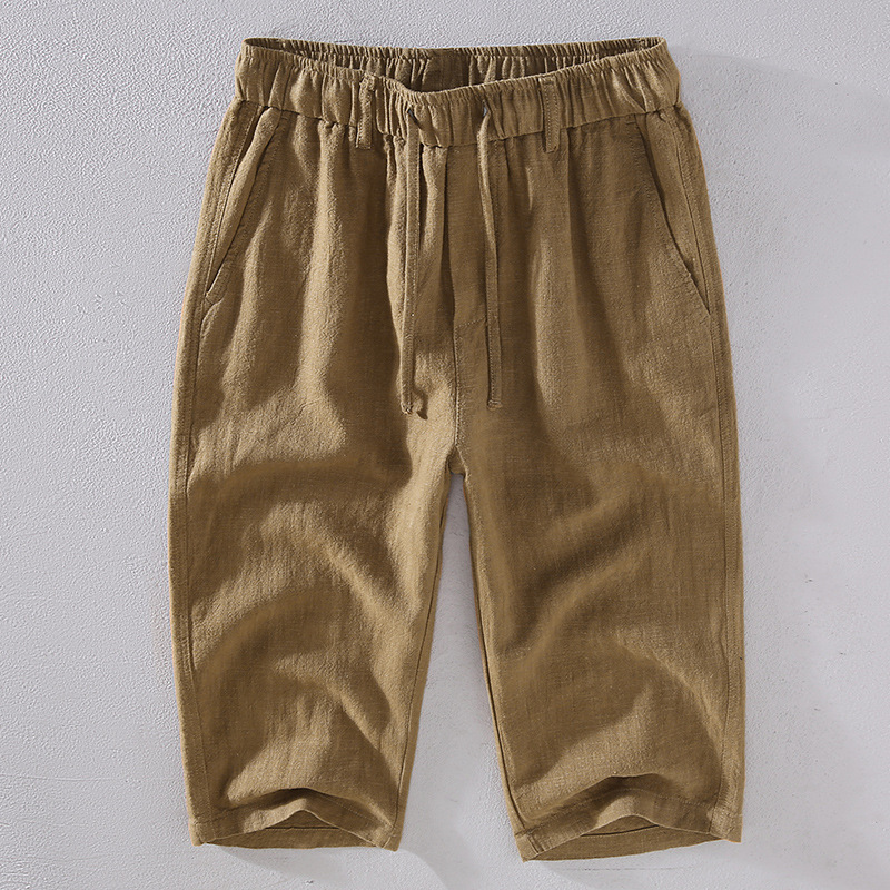 Relaxed fit men's drawstring shorts for ultimate summer comfort & casual warm weather style.