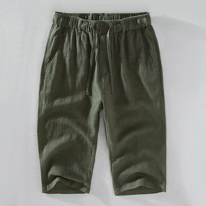 Men's casual summer shorts with drawstring, essential for beach, vacation, and everyday comfort.