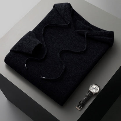 Versatile men's comfort hoodie, ideal for autumn & winter layering and relaxed everyday wear.
