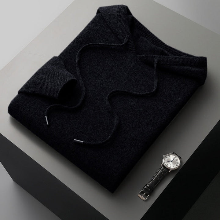 Versatile men's comfort hoodie, ideal for autumn & winter layering and relaxed everyday wear.