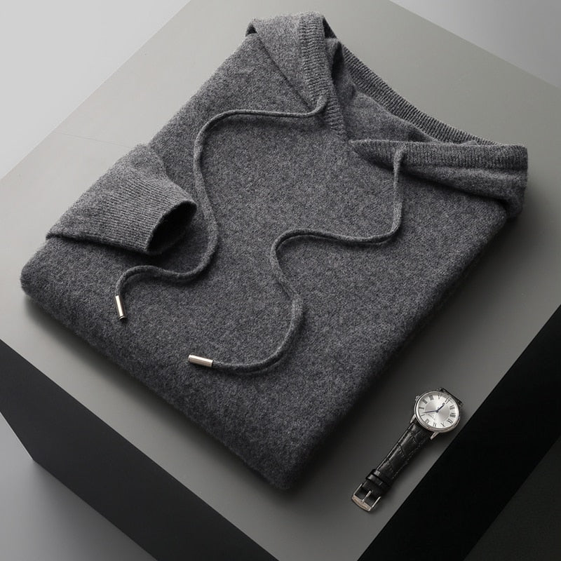 Men's comfortable everyday hoodie, perfect for casual wear, a cozy top and winter essential.