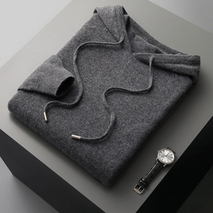 Men's comfortable everyday hoodie, perfect for casual wear, a cozy top and winter essential.