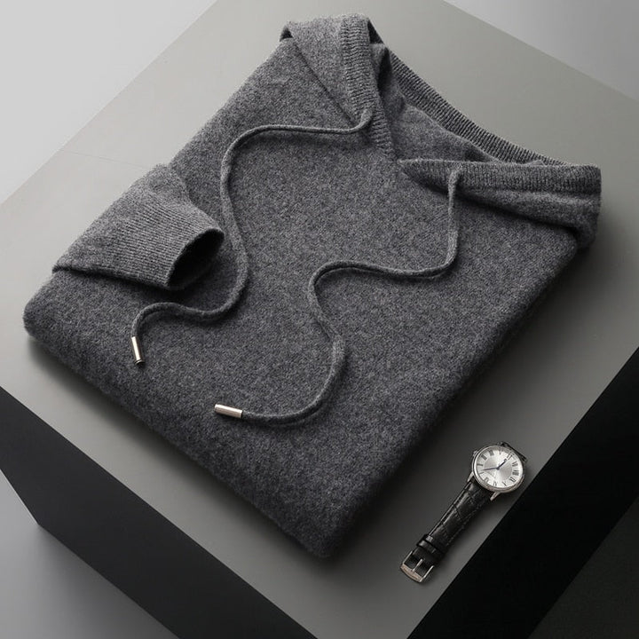 Men's comfortable everyday hoodie, perfect for casual wear, a cozy top and winter essential.