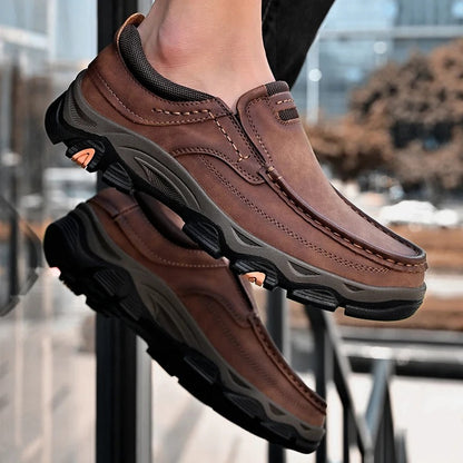 Men's Dakota rugged slip-on loafers, durable casual shoes perfect for everyday comfort and classic style.