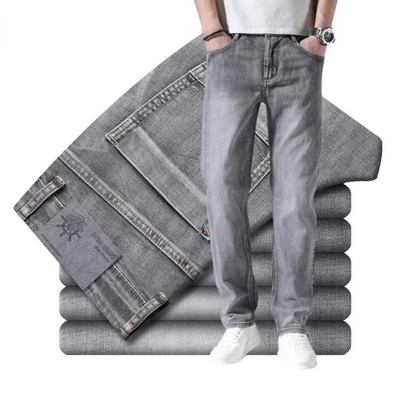 Men's Drayton slim fit denim jeans, perfect for everyday comfort and modern casual style.