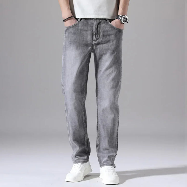 Slim fit men's Drayton denim jeans for a modern look, suitable for casual pants and everyday fashion.