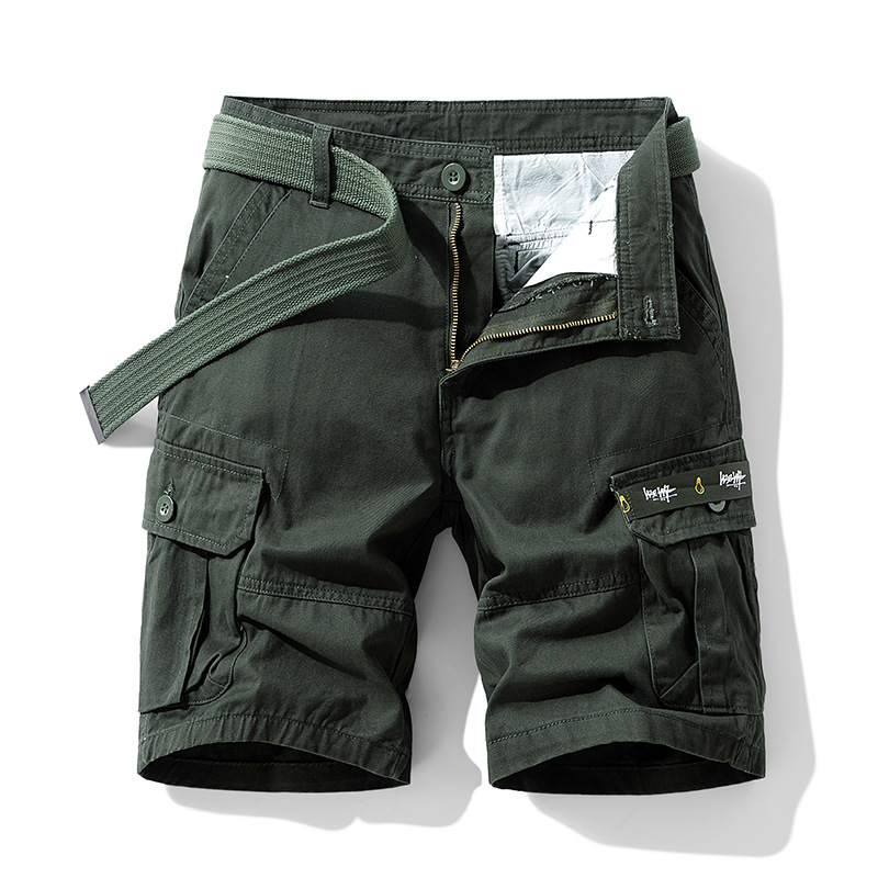 Rugged men's durable cargo shorts, designed for lasting comfort during adventure, outdoor activities & daily wear.