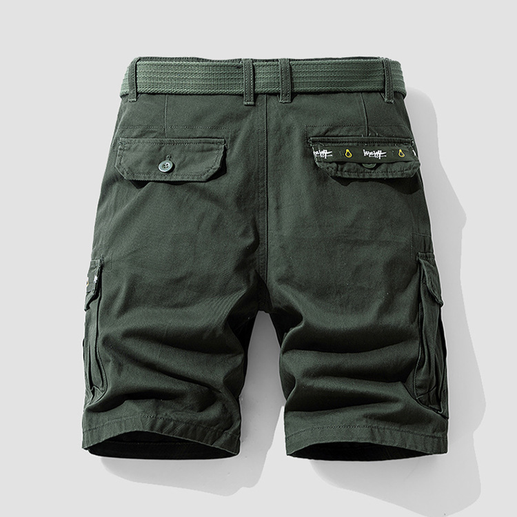 Comfortable men's relaxed-fit cargo shorts for versatile casual wear, travel, and active outdoor activities.