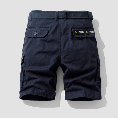 Stylish men's casual cargo shorts, perfect for everyday comfort, relaxed travel, and versatile outfits.