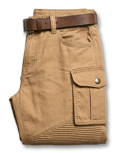 Men's durable field cargo work pants for rugged outdoor activities and demanding jobs.
