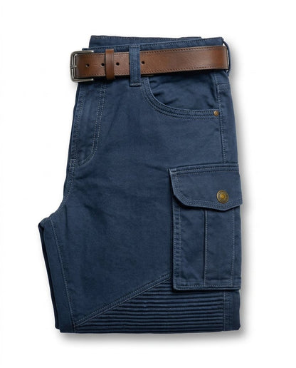 Heavy-duty men's durable cargo work pants, ideal for field, utility, and tactical use in black.