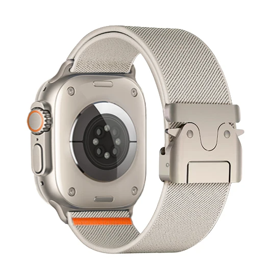 Breathable nylon sport strap, a versatile & durable men's watch accessory for all activities.