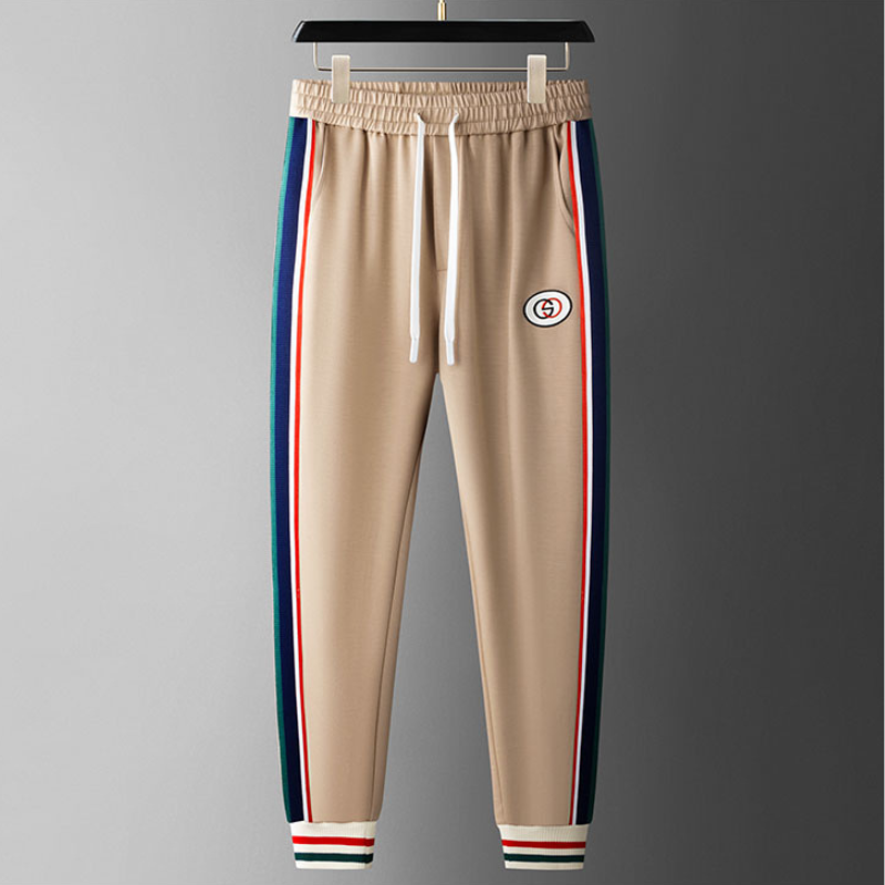Royal Navy men's full-zip jogging suit with cream stripes. Versatile activewear or loungewear for men.