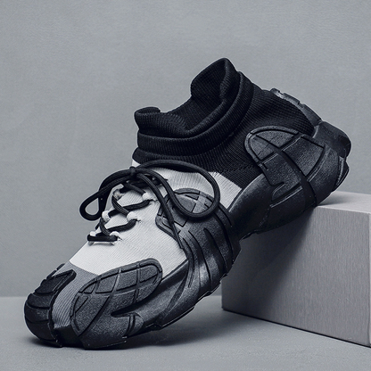 Men's dynamic hybrid sneakers with cushioned sole for everyday comfort & active lifestyle.