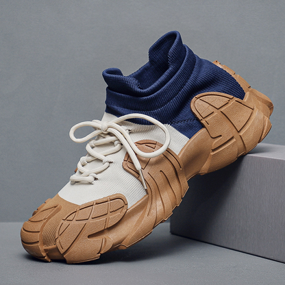 Men's lightweight hybrid sneakers, cushioned sole, ideal for everyday comfort & urban active lifestyle.