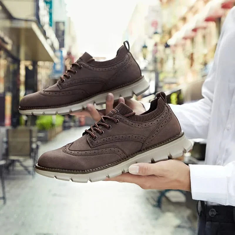 Eastbrook men's premium casual sneakers, featuring orthopedic comfort footwear.