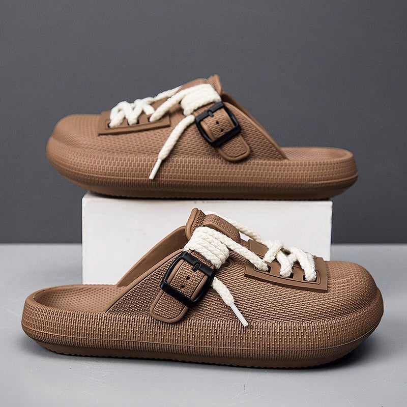 Men's Eclipse Laced Clogs for everyday comfort and style. Lightweight, water-friendly casual footwear.