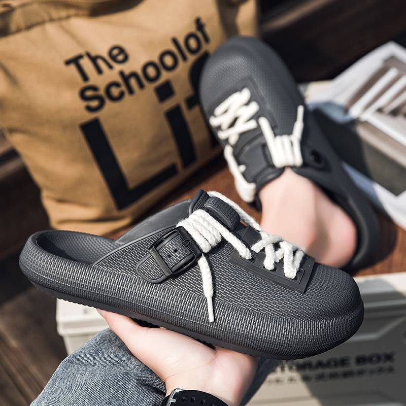 Men's Eclipse Laced Clogs in multiple colors. Lightweight, water-friendly, and perfect as comfort sandals.