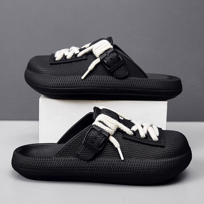 Durable Men's Eclipse Laced Clogs, water-friendly and lightweight. Ideal for active summer comfort.