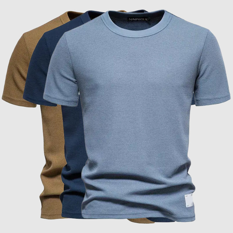 Wardrobe staple men's casual top, offering comfortable and refined style for everyday wear.