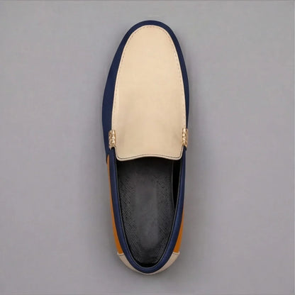 Men's slip-on loafers with cushioned support. Offering all-day comfort and easy wear casual style.