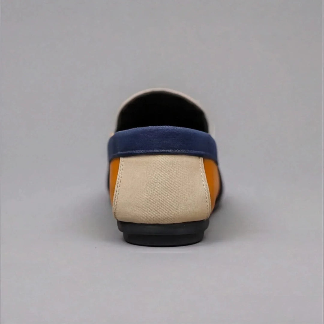 Effortless men's slip-on loafers. Comfortable everyday footwear, perfect for versatile casual style.
