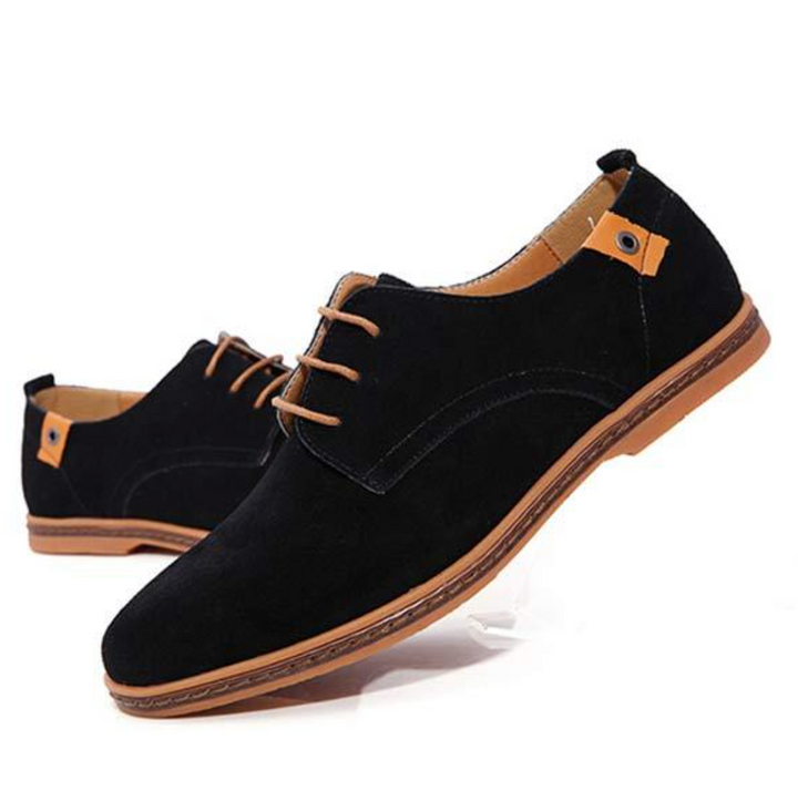 Versatile men's elegant lace-up Derby shoes, suitable for daily wear or special occasions.