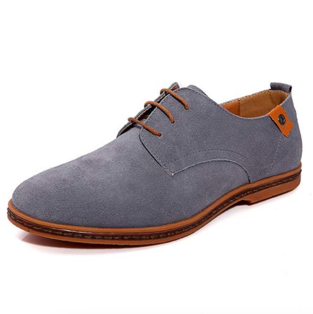 Stylish men's formal lace-up Derby shoes, offering elegance & comfort for modern fashion.