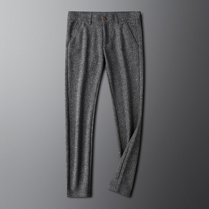 Men's formal trousers with a classic fit, designed for sophisticated men's fashion.