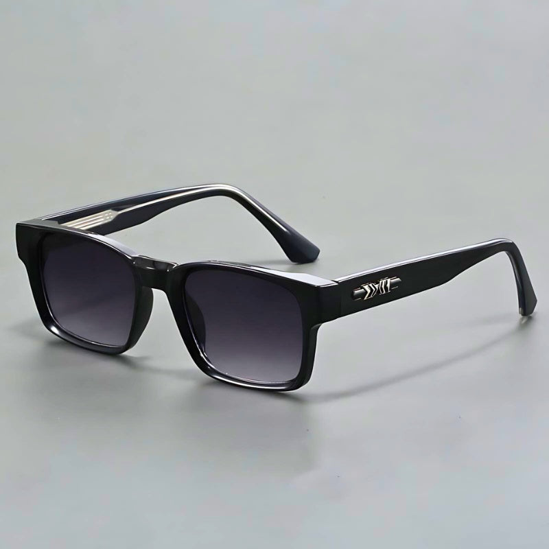 Elegant men's UV400 protection sunglasses. Anti-glare, scratch-resistant gradient lenses for superior eye protection.