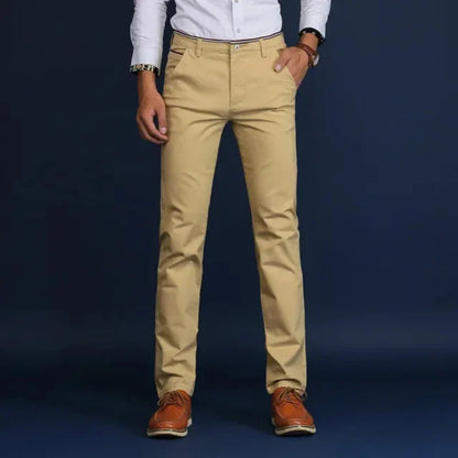 Versatile Men's Slim Fit Dress Pants, perfect for professional workwear or stylish casual outfits.