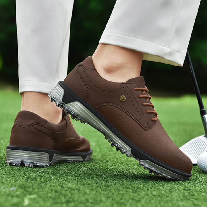 Athletic Men's Elston Golf Shoes, providing exceptional support and superior grip for an exclusive golfing experience.