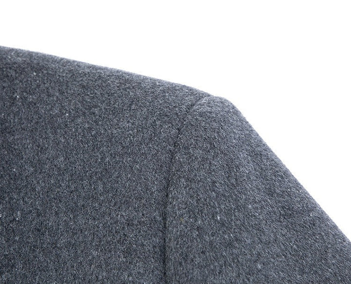 Premium men's tailored jacket, enhancing business attire & smart casual fashion.