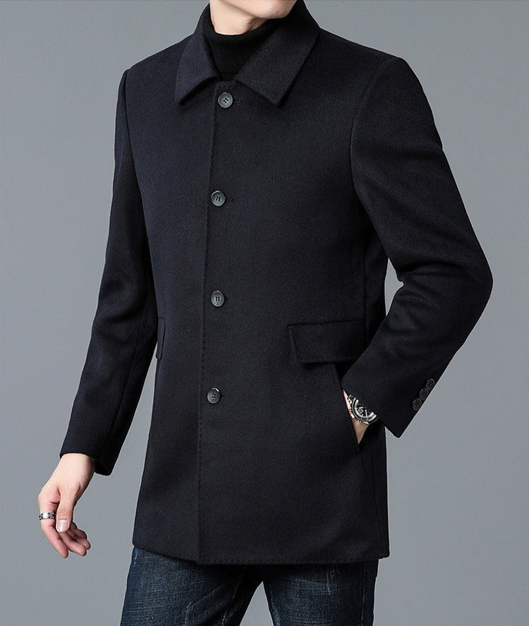 Versatile men's fashion jacket, tailored fit for both business & smart casual.
