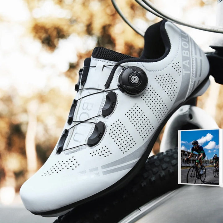 Ernest Men's SPD clip-in cycling shoes for road, mountain biking, and spin class comfort.