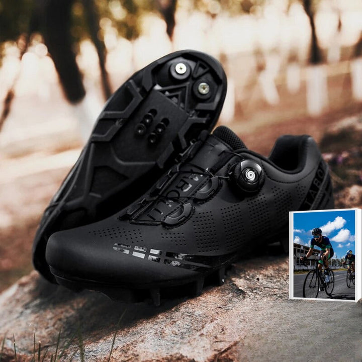 Performance men's Ernest SPD cycling shoes. Comfortable clip-in athletic footwear for road, trail & spin.