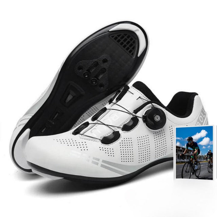 Men's SPD cycling shoes by Ernest. Road, mountain bike, and spin class clip-in athletic footwear.