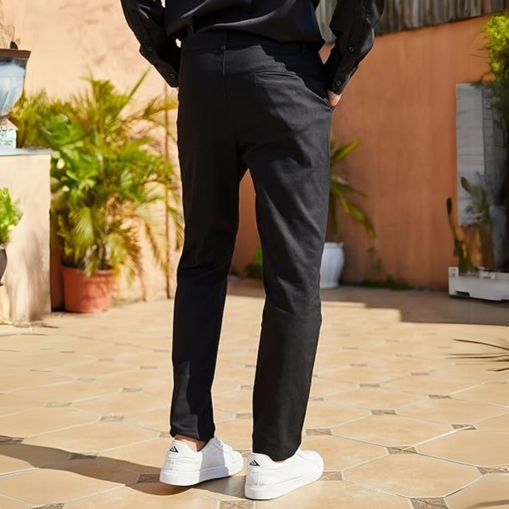 Men's Evert Slim Fit Stretch Trousers for modern style and ultimate comfort.