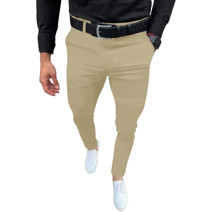 Evert men's slim fit stretch trousers, blending style, comfort, and superior versatility.