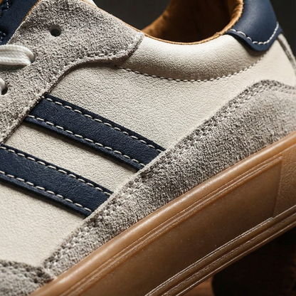 Durable men's trainers, comfortable everyday footwear. Stylish casual sneakers offering excellent support.